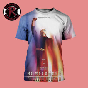 Homelander The Boys Final Season Parody Superman Poster 2026 Justice Served All Over Print Shirt