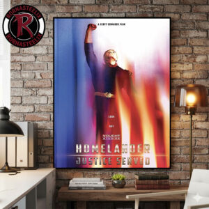 Homelander The Boys Final Season Parody Superman Poster 2026 Justice Served Poster Canvas Decor