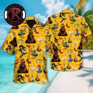 Hoppers Disney Pixar 2026 Summer Gift Hawaiian Shirt