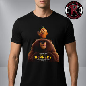 Hoppers Movie Disney Pixar In Theaters On March 6 2026 Unisex T-Shirt