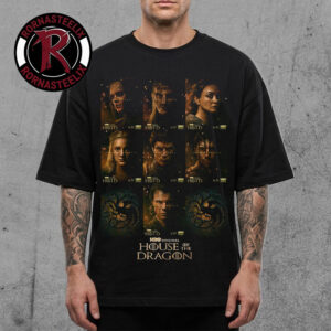 House Of The Dragon Season 3 Characters Poster Team Green HBO Max June 21 2026 Unisex T Shirt