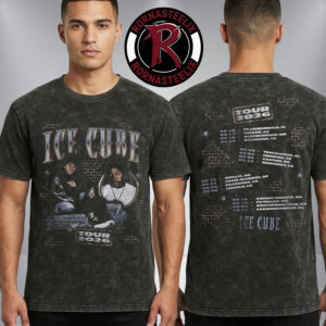 Ice Cube 2026 Tour Merch Collection Dates List Washed T-Shirt