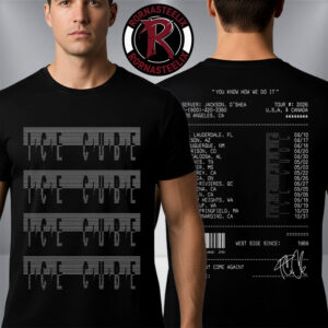 Ice Cube 2026 Tour You Know How We Do It Merch Collection Unisex T-Shirt Two Sided