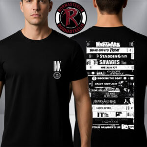 Ice Nine Kills 2026 Merch Video Violence Unisex T Shirt Two Sided