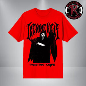 Ice Nine Kills X Scream 7 Ghost Face Twisting The Knife Unisex T-Shirt