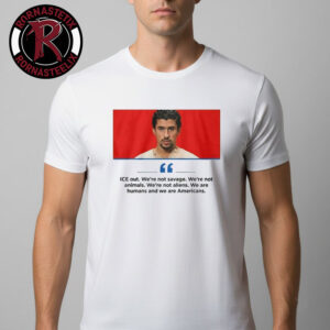 Ice Out Were Not Savage Were Not Animals Unisex T-Shirt