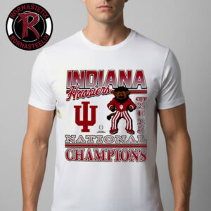 Indiana Hoosiers 2025-26 CFP National Champions Mascot Unisex T-Shirt