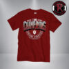 Indiana Hoosiers 2025 Big 10 Championship Unisex T-Shirt Indiana Hoosiers 2025 Big 10 Championship Unisex T-Shirt