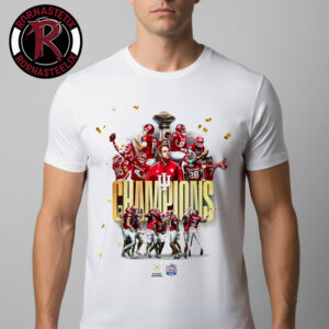 Indiana Hoosiers Champions Playoff Semifinal Chick Fil A Peach Bowl 2026 Never Daunted  Unisex T-Shirt