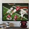 Indiana Hoosiers Champions Playoff Semifinal Chick Fil A Peach Bowl 2026 Never Daunted Poster Canvas Decor
