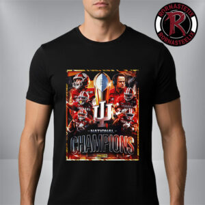 Indiana Hoosiers Wins College Football Playoffs National Champions 2025 Unisex T-Shirt