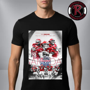 Indiana Hoosiers vs Oregon Ducks Chick Fil A Peach Bowl 2026 January 9 2026 Unisex T-Shirt