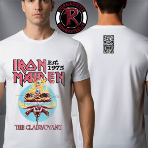 Iron Maiden IM50 The Clairvoyant Unisex T-Shirt Two Sided
