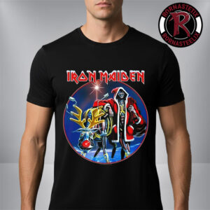 Iron Maiden Santa Eddie Xmas Unisex T-Shirt