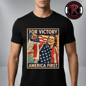 Jack Hughes Teeth Gold Champion Olympic Winter 2026 For Victory America First Unisex T-Shirt
