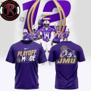 James Madison Dukes College Football Playoffs 2025 Play Off Mode Unisex T-Shirt – Copy