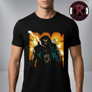 Jason Mamoa as Lobo Characters In Supergirl Movie Art By Howie Noel Unisex T-Shirt