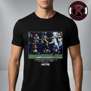 Jaxon Smith Njigba Seattle Seahawks NFL Flash Features Week 21 January 25 2026 Unisex T-Shirt