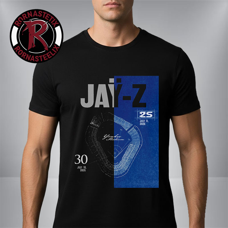 Jay Z 2 Night Celebration Reasonable Doubt And The Blueprint Iconic Album Turning Yankee Stadium 2026 Unisex T-Shirt Jay Z 2 Night Celebration Reasonable Doubt And The Blueprint Iconic Album Turning Yankee Stadium 2026 Unisex T-Shirt