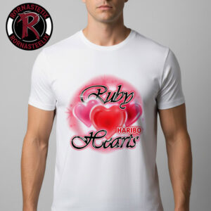 Jennie x Haribo Ruby Hearts Unisex T-Shirt