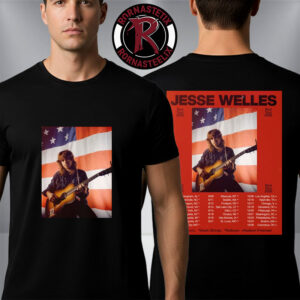 Jesse Welles Red Tour 2026 Schedule Tour Dates Unisex T-Shirt Two Sided