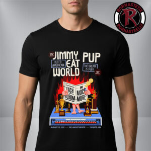 Jimmy Eat World Celebrates 25th Anniversary Of Bleed American Show At RBC Amphitheatre On August 23 2026 Toronto ON Unisex T-Shirt