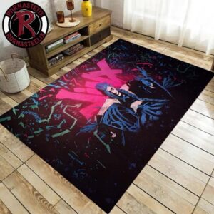 Jinx League of Legends Jinx Graffiti Cartoon Arcane Home Decor Rug Carpet