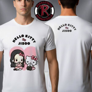 Jisoo BLACKPINK x Hello Kitty Collaboration January 6 2026 Unisex T-Shirt Two Sided