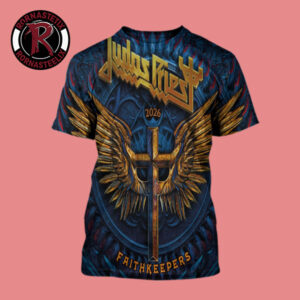 Judas Priest Band Faithkeepers European Tour 2026 All Over Print Shirt