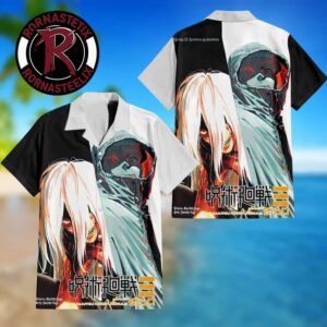 Jujutsu Kaisen Modulo Chapter 23 Ritual Of Harmony New Official Manga Color Page Illustration Hawaiian Shirt