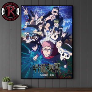 Jujutsu Kaisen Season 3 New Key Visual The Culling Game Poster Canvas Decor
