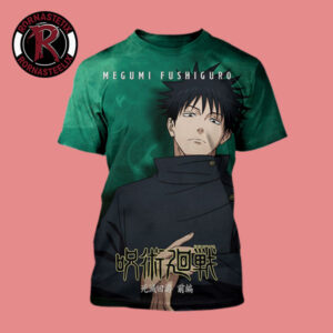 Jujutsu Kaisen Season 3 The Culling Game Arc Part 1 Megumi Fushiguro All Over Print Shirt