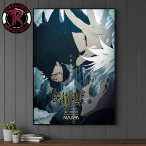 Jujutsu Kaisen The Movie Battle In The Non-Human Wilderness Shinjuku Showdown Arc Poster Canvas Decor