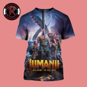 Jumanji Welcome To The Sea 2026 Fan Art All Over Print Shirt