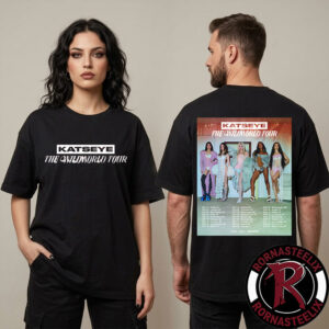 Katseye The Wildworld Tour 2026 Schedule Tour Dates Unisex T-Shirt Two Sided