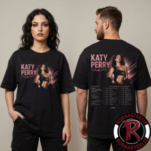 Katy Perry Live In 2026 Schedule Tour Dates Unisex T Shirt Two Sided