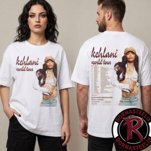 Kehlani World Tour 2026 North America Schedule Tour Dates Unisex T Shirt Two Sided