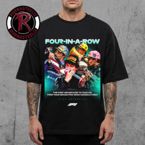 Kimi Antonelli Formula 1 Four In A Row Canadian Grand Prix 2026 Unisex T Shirt