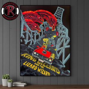 King Gizzard And The Lizard Wizard Phantom Island Tour Orchestra Show On December 9 2025 At Princess Theater Brisbane Poster Canvas Decor