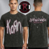Korn Band Sick New World Issues Event April 25 2026 Washed T Shirt