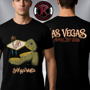 Korn Band Sick New World Issues Event April 25 2026 Unisex T-Shirt Two Sided