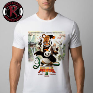 Kung Fu Panda 5 Legacy Of The Tigers 2026 Poster Fan Art Unisex T-Shirt
