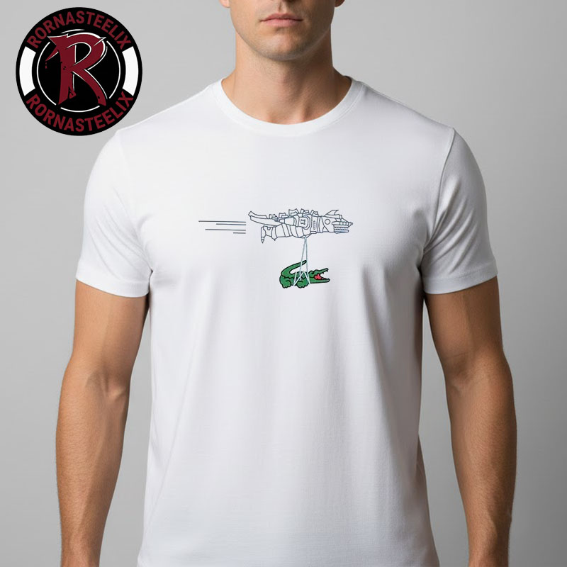Lacoste x Godzilla 2026 Mechagodzilla White Unisex T-Shirt