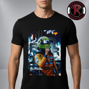 Lando Norris 2025 World Drivers Championship Win Unisex T-Shirt