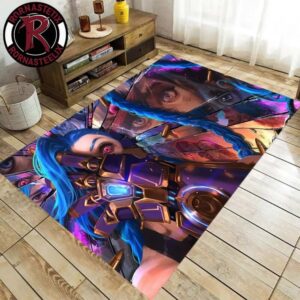 League of Legends Arcane A Jinx Netflix Season 2 Home Decor Rug Carpet