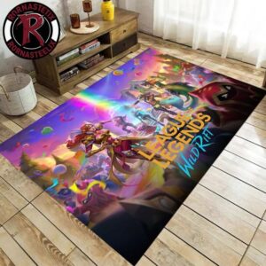 League of Legends Wild Rift Rug Carpet For Living Room