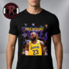 LeBron James The King Turns 41 Happy Birthday Los Angeles Lakers Unisex T-Shirt