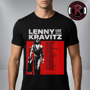 Lenny Kravitz Live 2026 Tour Schedule Venue Tour Dates Unisex T-Shirt