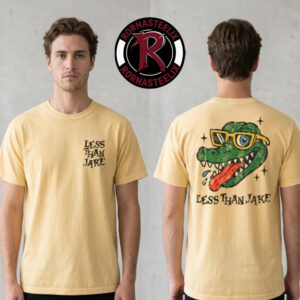 Less Than Jake Evergreen Collection Faded Party Gator Unisex T Shirt