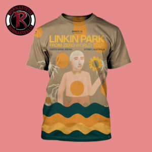 Linkin Park From Zero World Tour 2026 At Qudos Bank Arena On March 14 2026 Sydney Australia Art By Finok All Over Print Shirt
